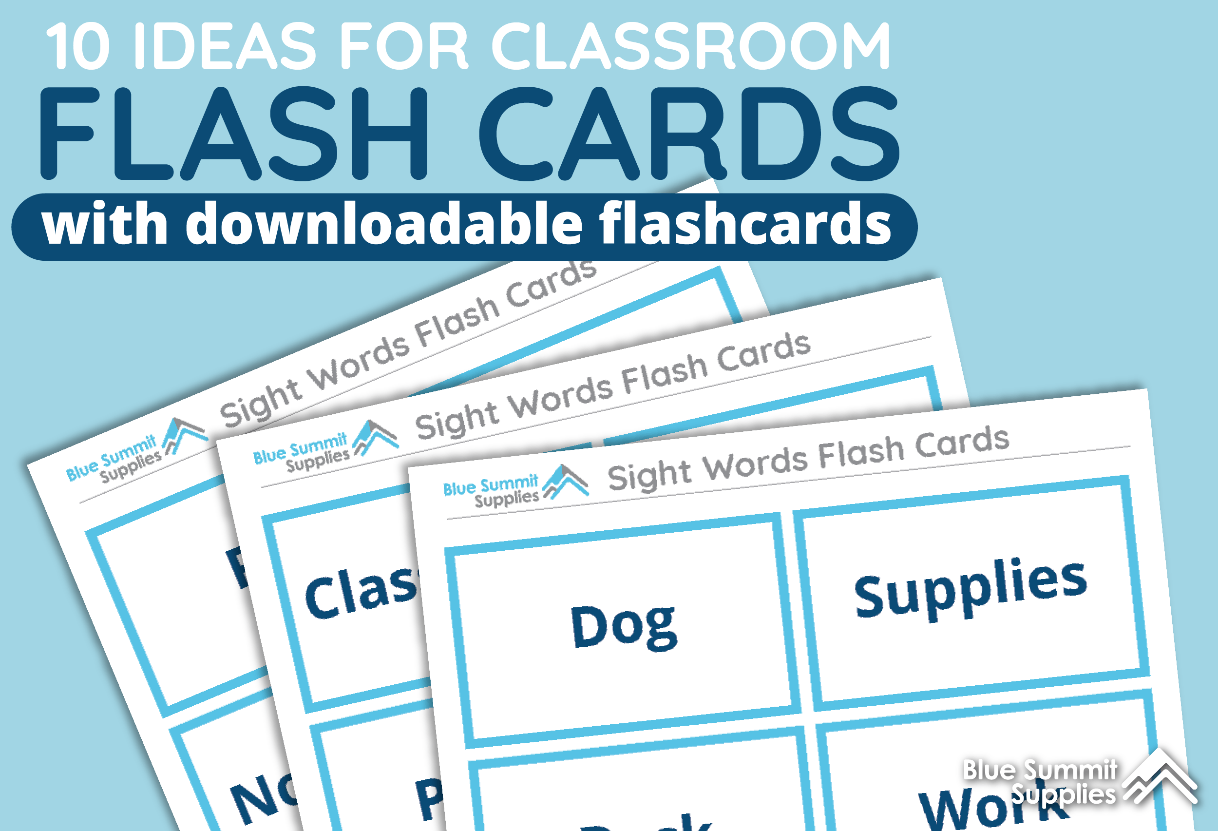 How to make flashcards for kids at home