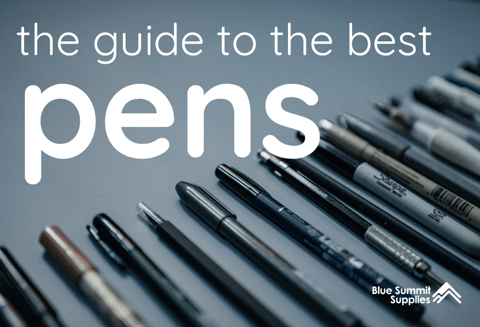 The Best Blue Pens