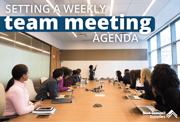 Setting a Weekly Team Meeting Agenda