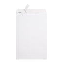 Blue Summit 50 White Catalog Envelopes - 28lb - 13 x 17.7 inch - Security Tinted, Strong Self Seal Blue Summit Supplies 