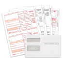 2024 Blue Summit Supplies 1099-DIV 4-Part Income Tax Form Bundle, with Self-Seal Envelopes, 10 Pack Tax Form Envelopes Blue Summit Supplies 