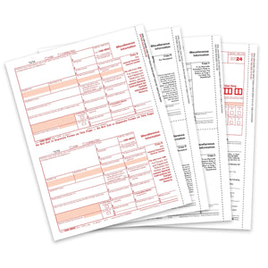 2024 Blue Summit Supplies Tax Forms, 1099 MISC 5 Part Tax Forms Kit, 50-Count 1099 Forms Blue Summit Supplies 