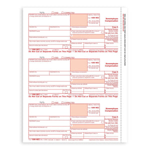 2024 Blue Summit Supplies Tax Forms, 1099-NEC 4-Part Tax Form BUNDLE, with Software, 50-Pack 1099 Forms Blue Summit Supplies 