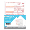 2024 Blue Summit Supplies Tax Forms, 1099 INT 4 Part Tax Forms Bundle with Seal Seal Envelopes, 50-Count 1099 Forms Blue Summit Supplies 