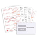 2024 Blue Summit Supplies Tax Forms, W2 4 Part Tax Forms Bundle with Self Seal Envelopes, 25-Count W2 Forms Blue Summit Supplies 