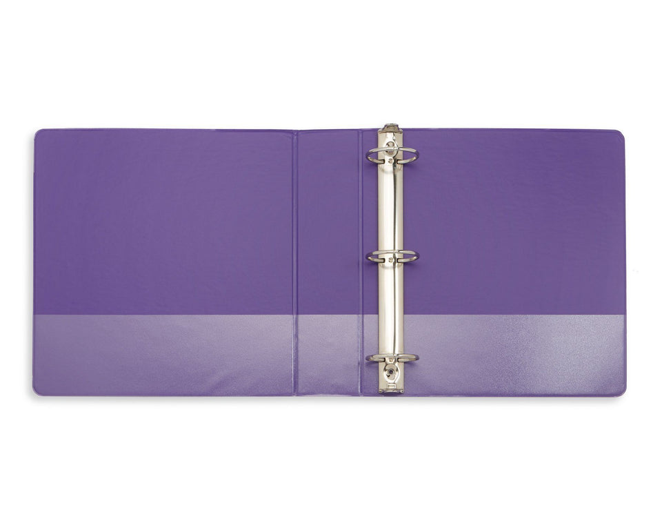 A4 4 Ring Binder 3 Inch Purple  Free Shipping On Orders Of $500