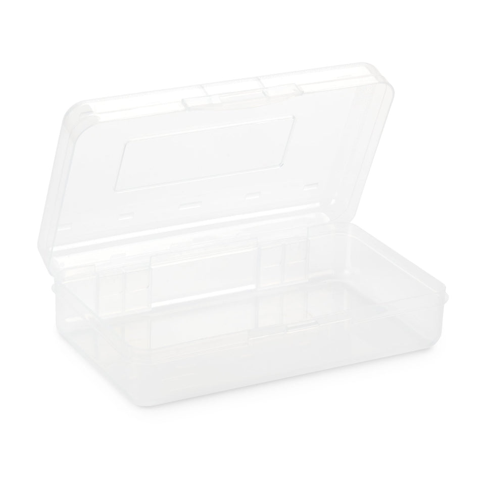 1 pack plastic pencil box large capacity pencil boxes clear boxes