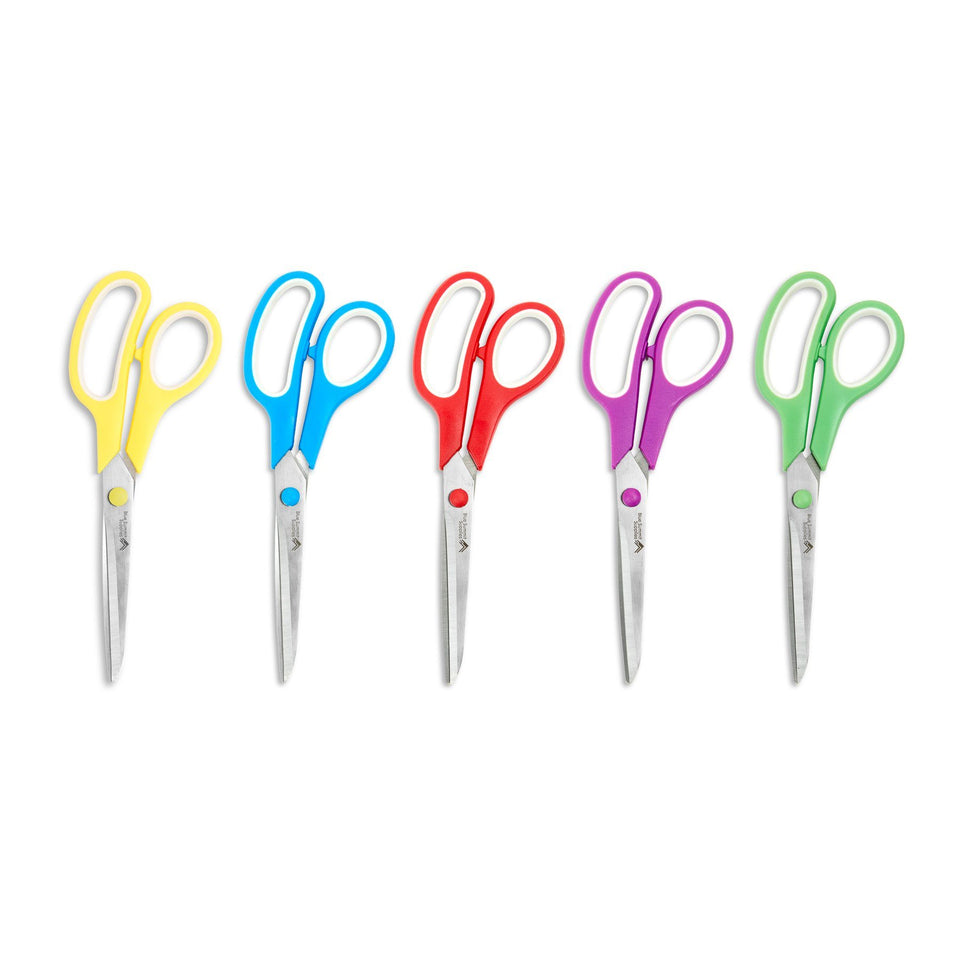Rainbow Colours Scissors (Pack of 8) Stationery