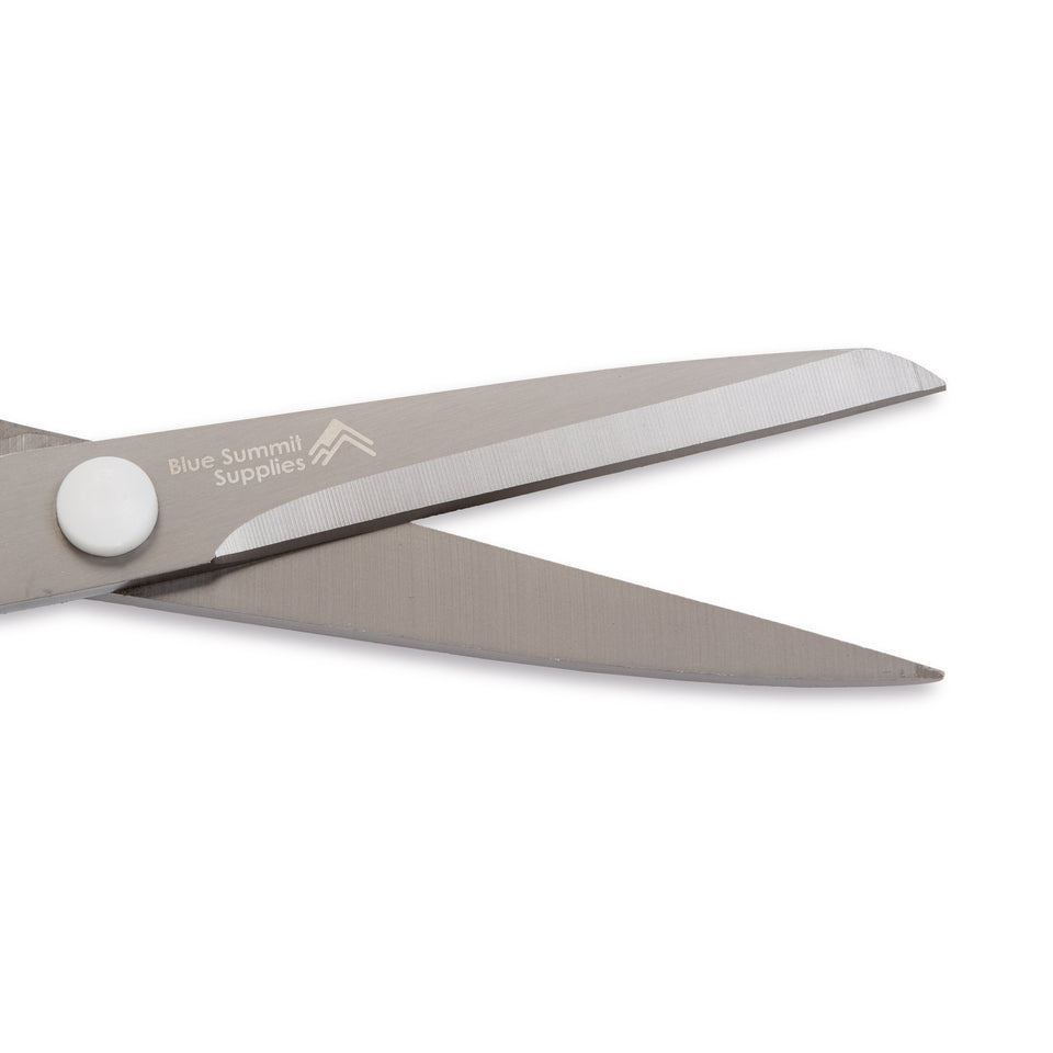 1-2pk Stainless Steel Scissors Soft Grip Office Crafts Home School Sharp  Shears